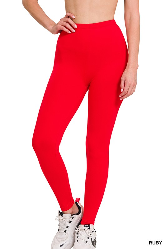 PREMIUM MICROFIBER FULL LENGTH LEGGINGS