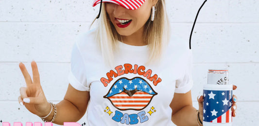 American babe