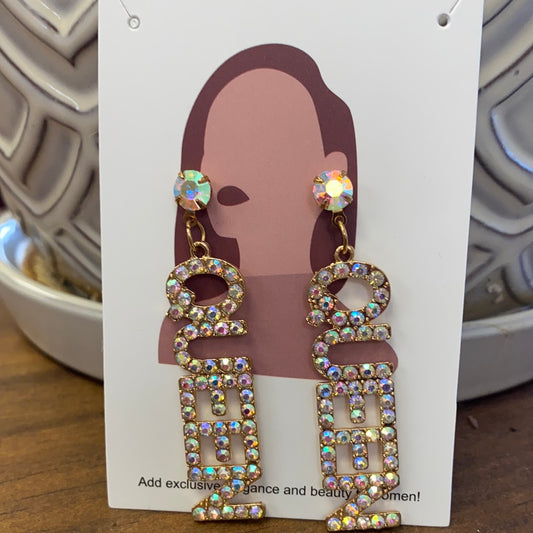 Queen earrings